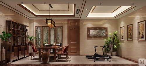 中式风格是以宫廷建筑为代表的中国古典建筑的室内装饰设计艺术风格